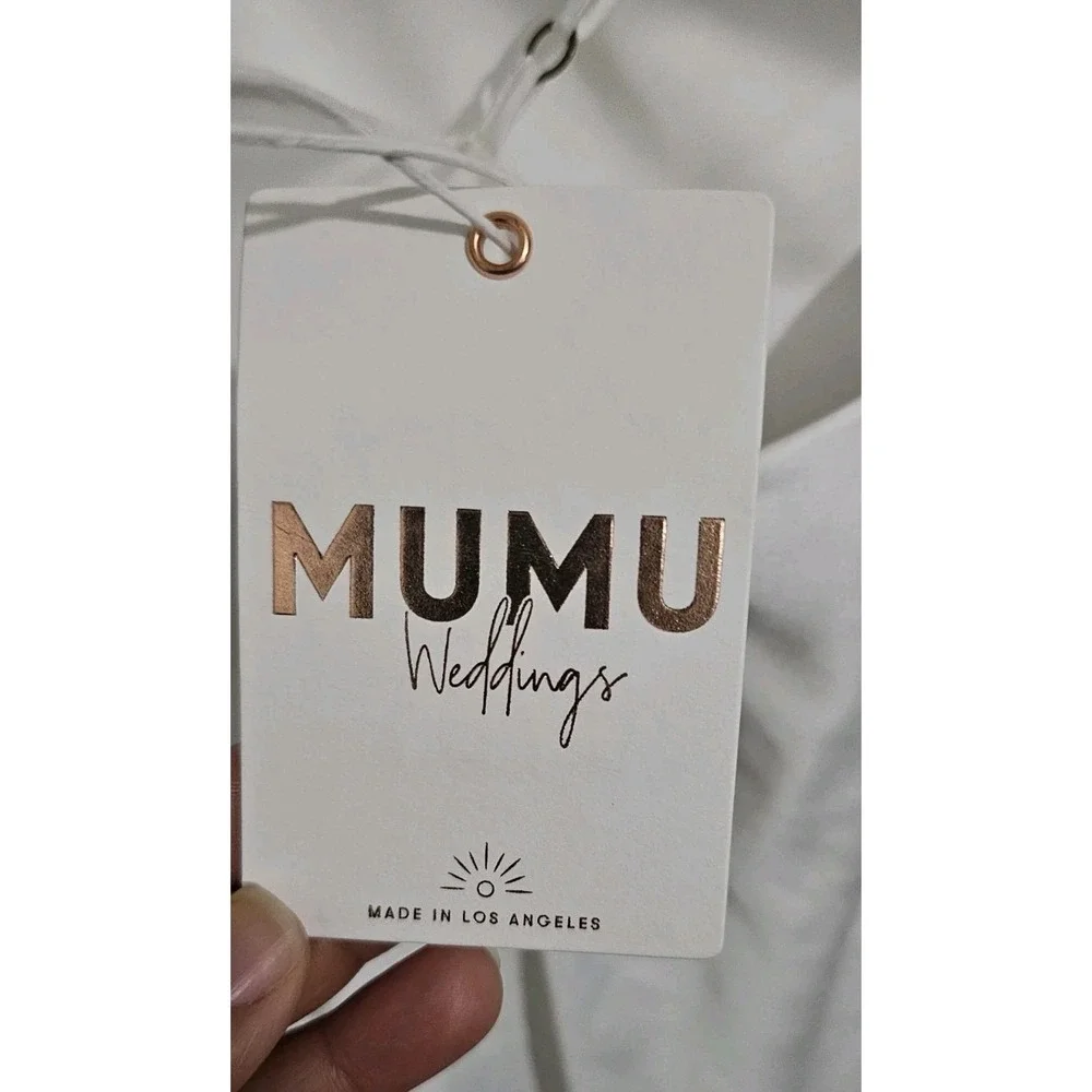 Show Me Your Mumu Verona Cowl Dress‎ Womens Sz XS White Formal Preppy Festive